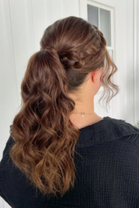 Half-Up Dutch Braid