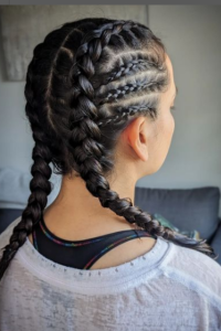 #boxerbraids#braidedhairstyles #braidstyles #braidsofinstagram #braids #braidedpigtails #boxerhair #langleybraider #vancouverbraids #vancouverbraider #photoshoothair #photoready #beautifulinsideandout 