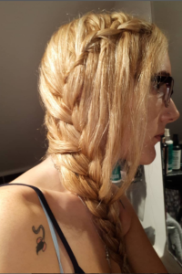 #waterfallbraid #sidebraid #longhairupdo #casualupdo #sidesweptbraid #hairforschool #hairchallenge #hairforfestival