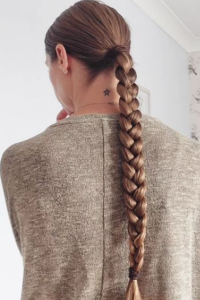 #lowponytail #braid #longhair