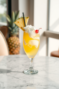 Pineapple Coconut Fizz