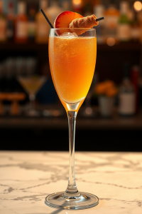 Ginger Peach Bellini