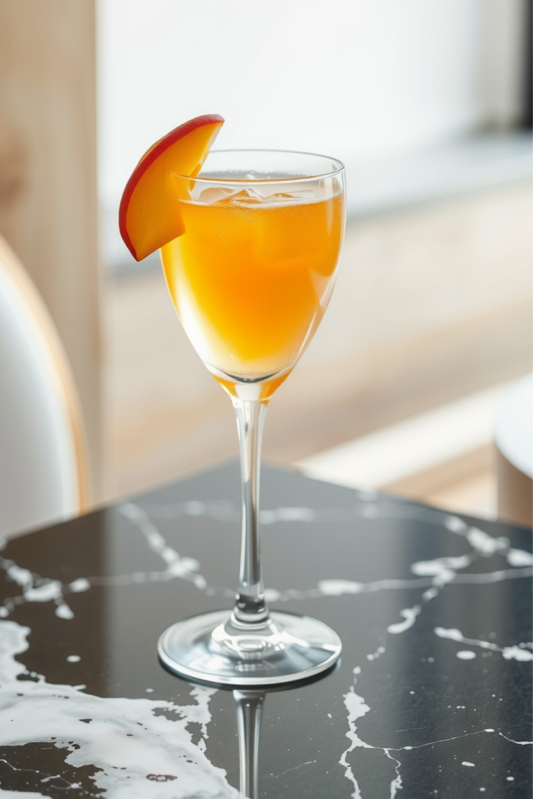 Peach Bellini