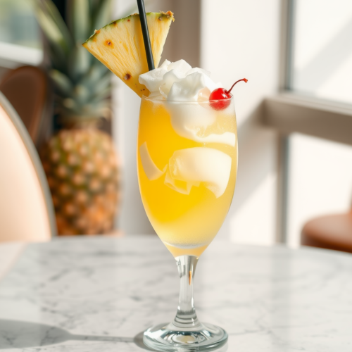 Pineapple Coconut Fizz