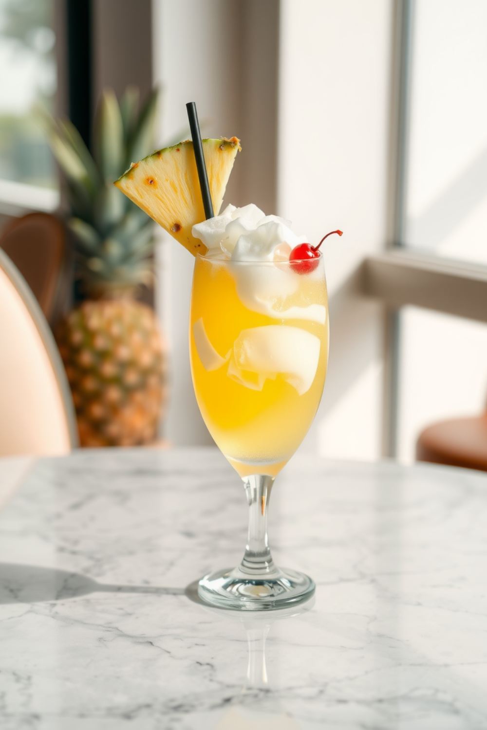Pineapple Coconut Fizz