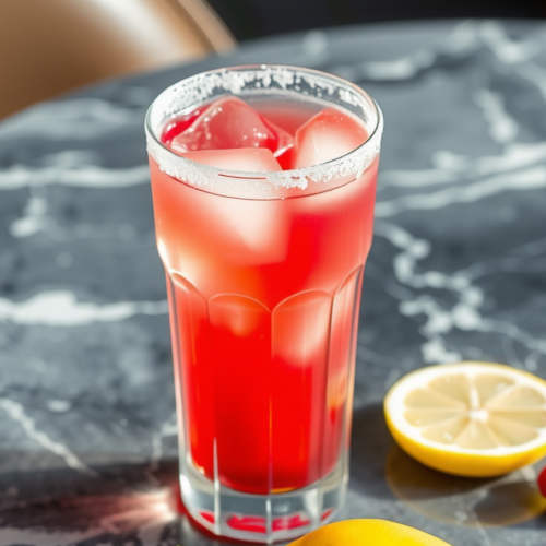 Raspberry Lemon Drop