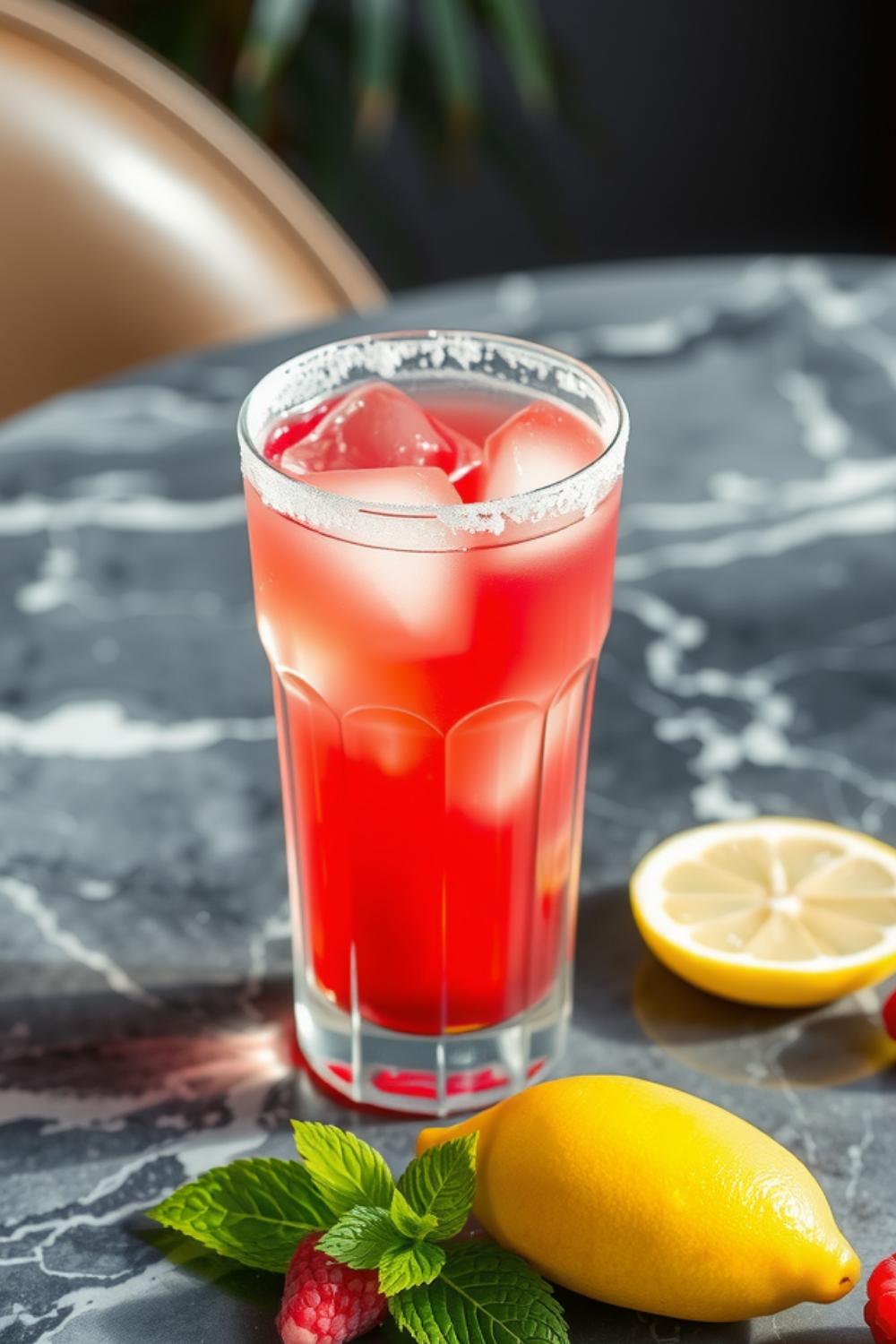 Raspberry Lemon Drop