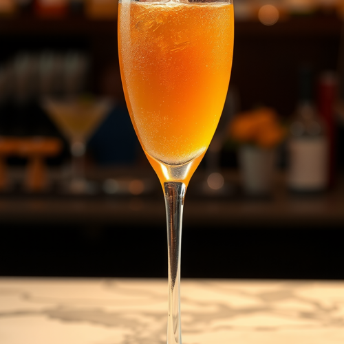Ginger Peach Bellini