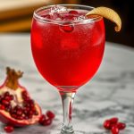 Vanilla Pomegranate Fizz
